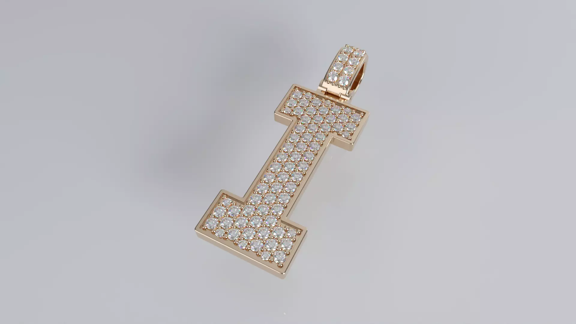 Varsity Pendant - I 3D print model