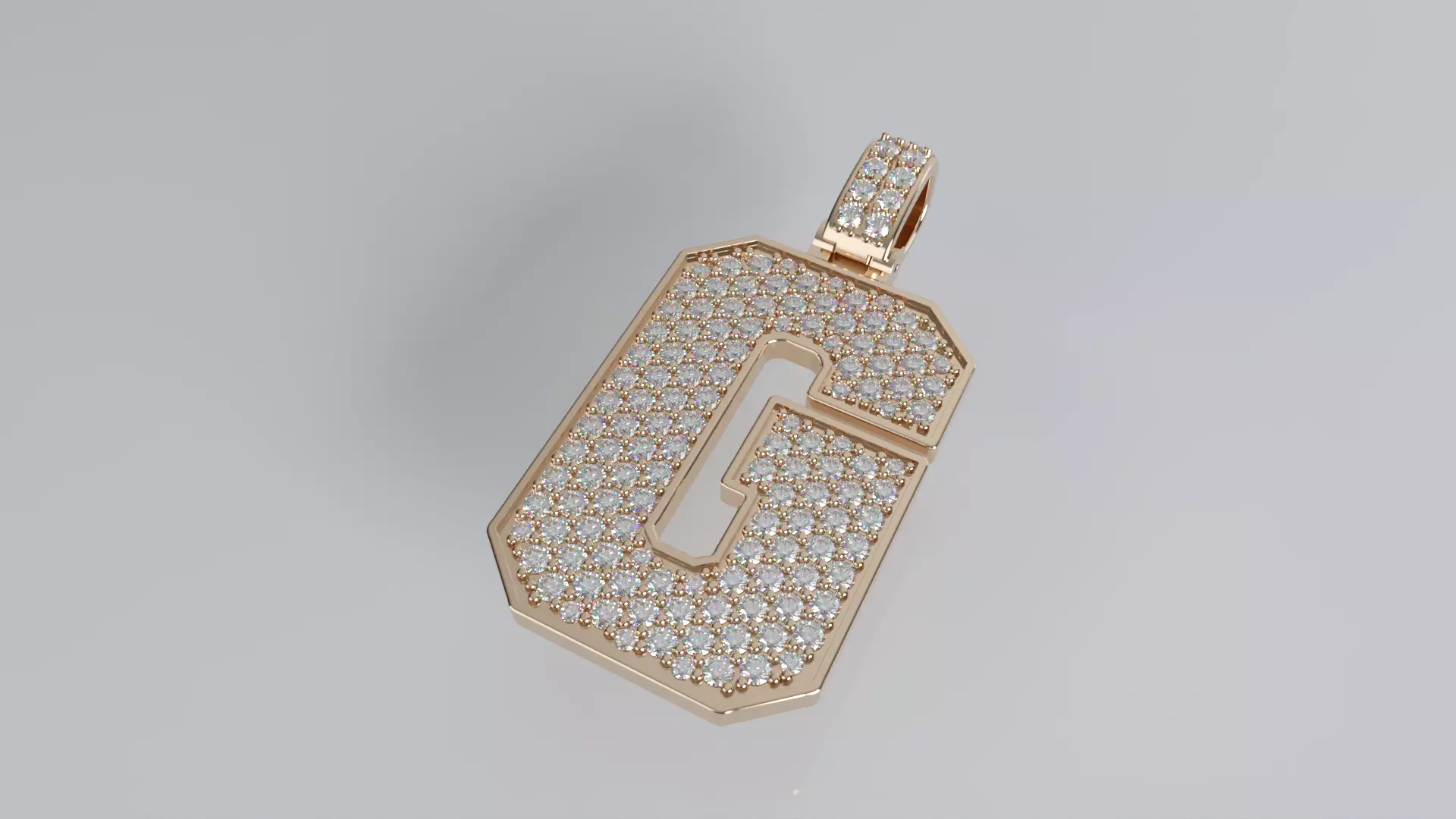 Varsity Pendant - G 3D print model