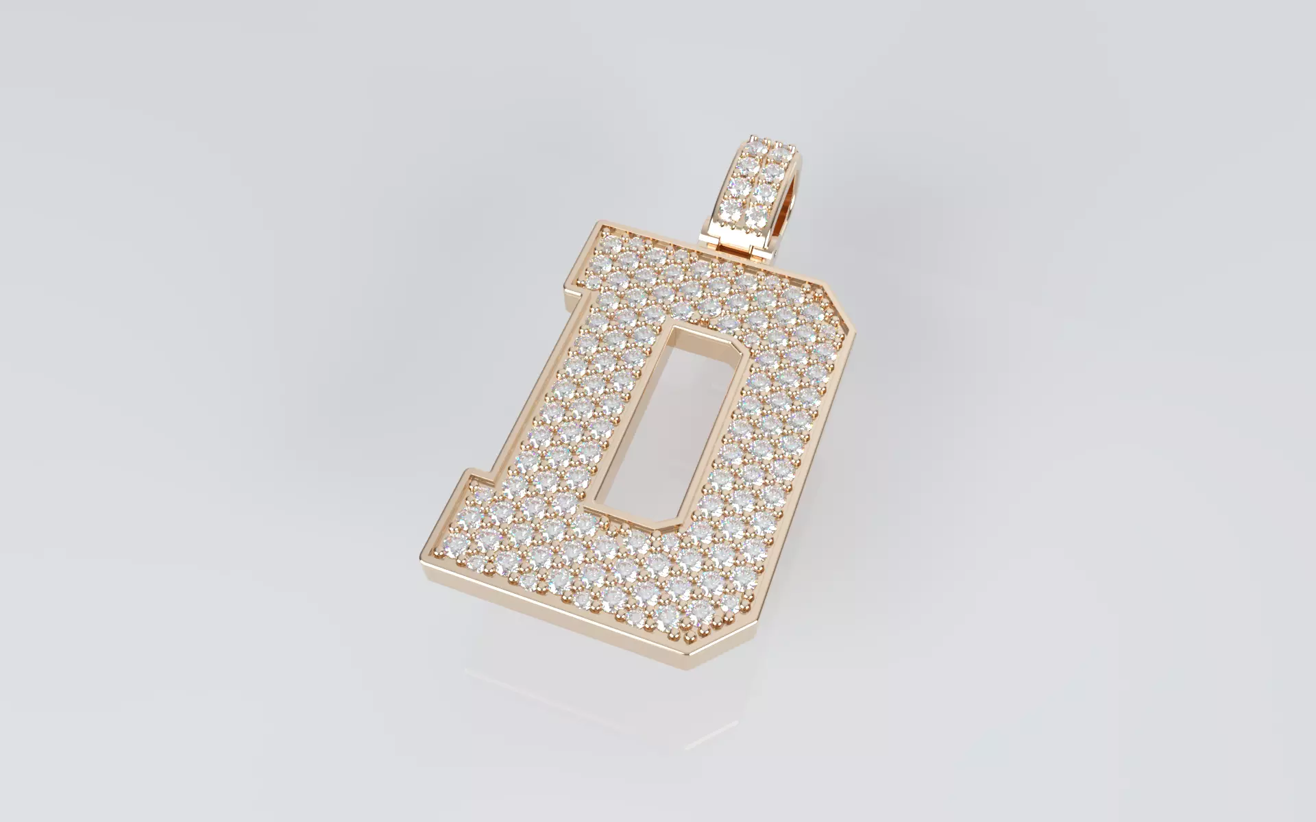 Varsity Pendant - D 3D print model