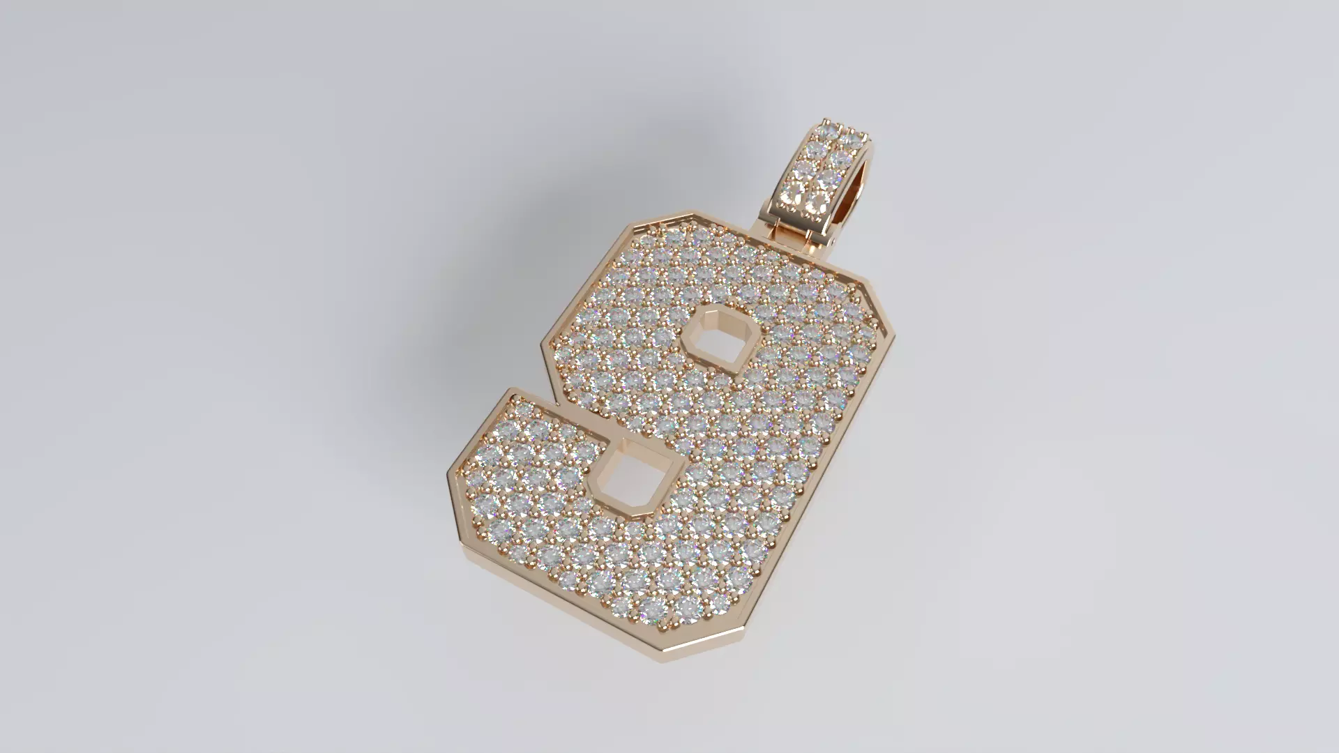 Varsity Pendant - 9 3D print model