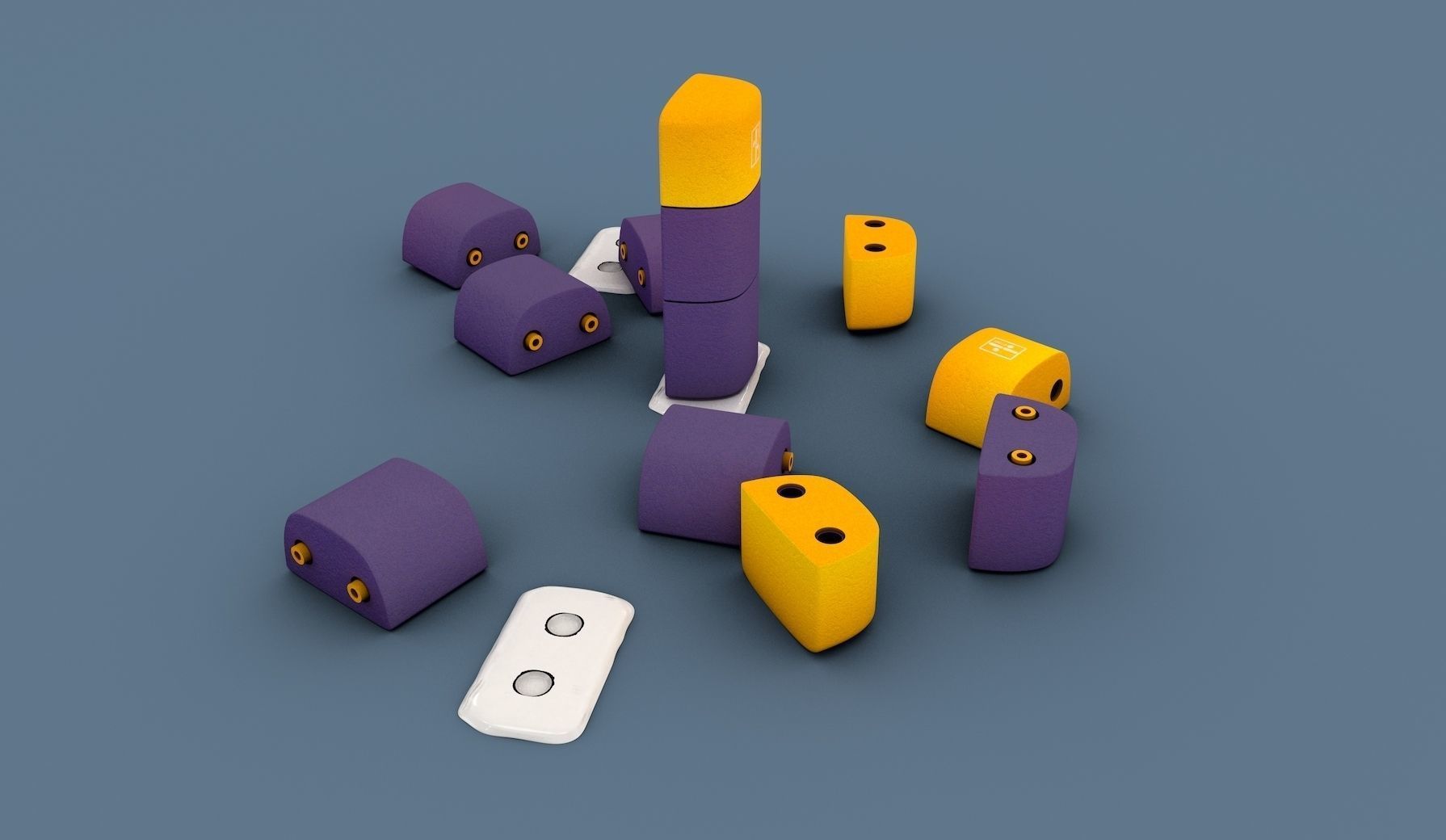 Pylon angular THX1138 3D model_3