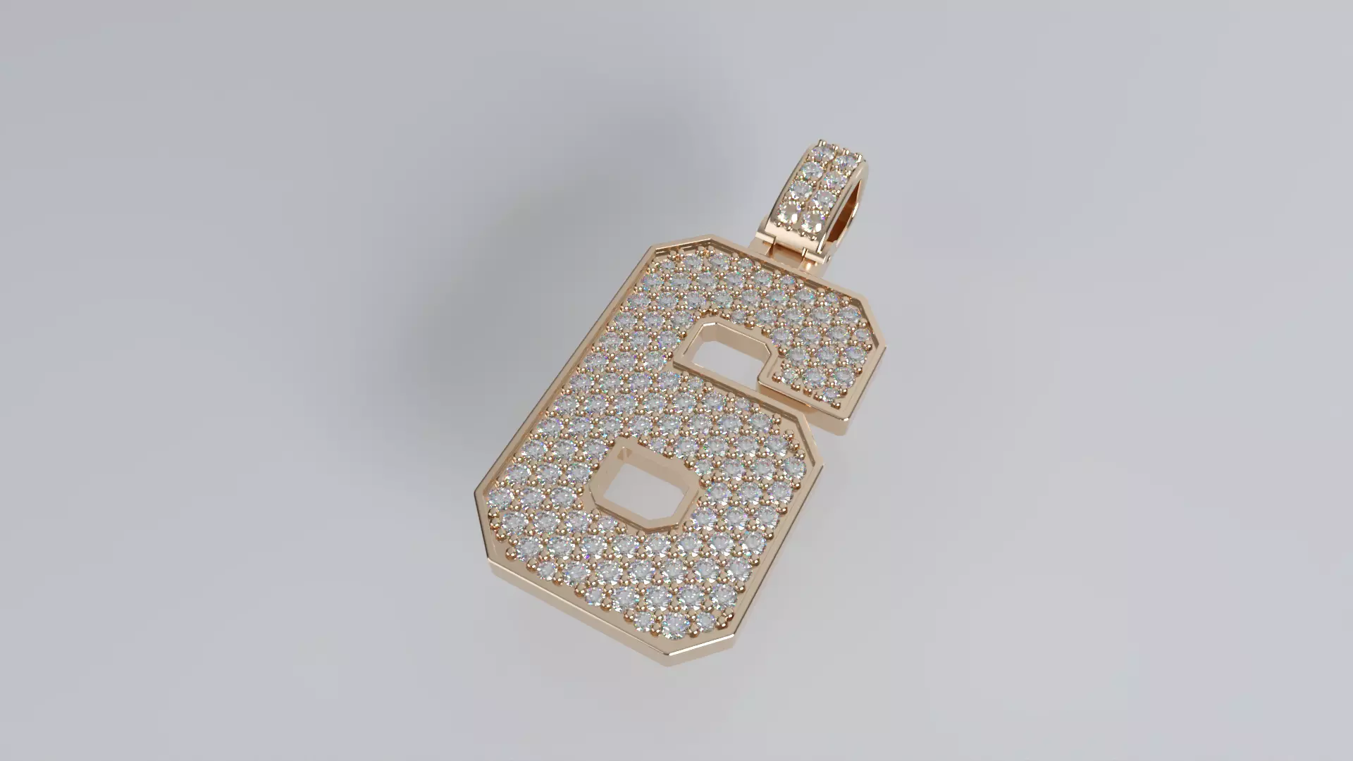 Varsity Pendant - 6 3D print model