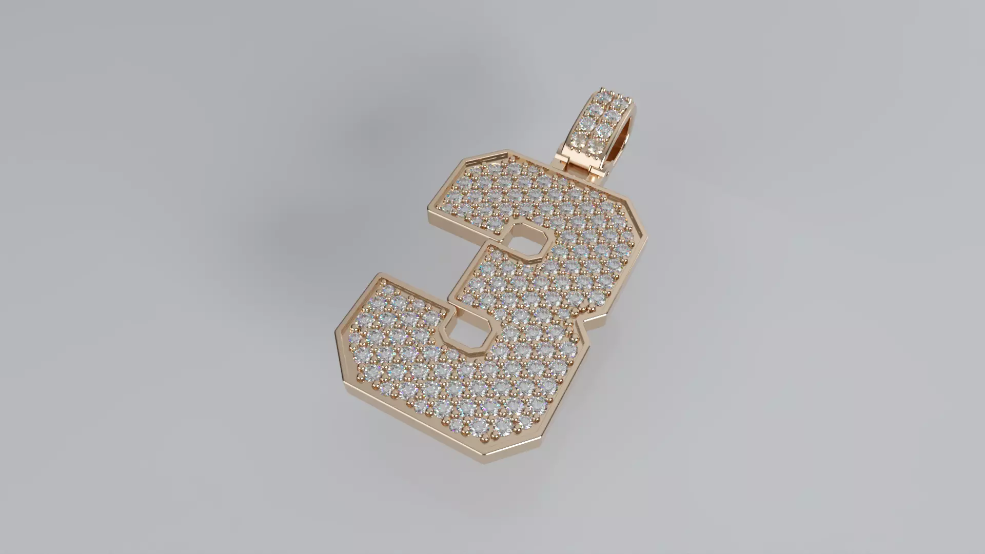 Varsity Pendant - 3 3D print model