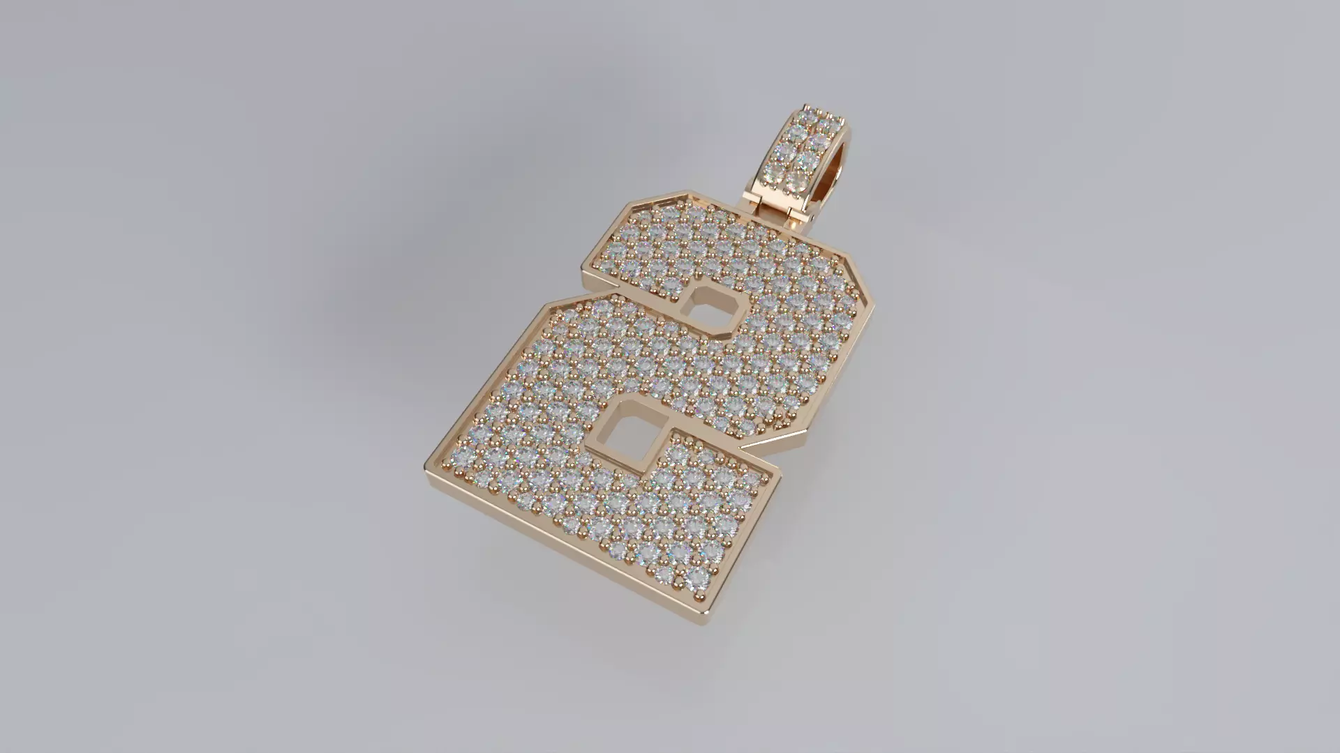 Varsity Pendant - 2 3D print model