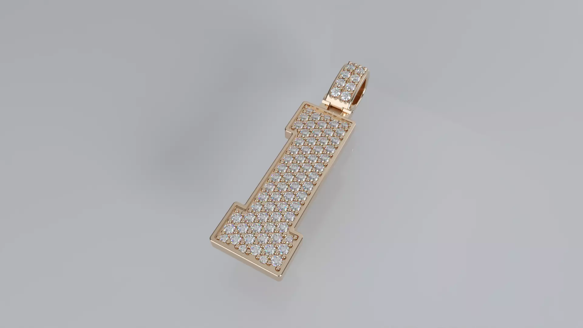 Varsity Pendant - 1 3D print model