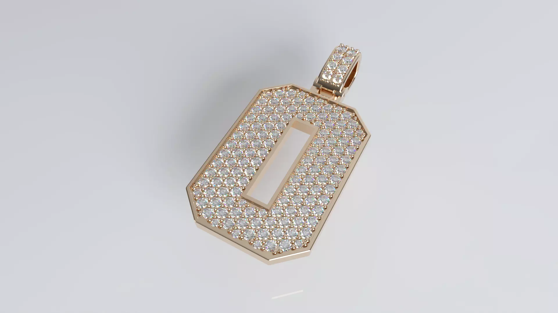 Varsity Pendants - 0 Pendant 3D print model