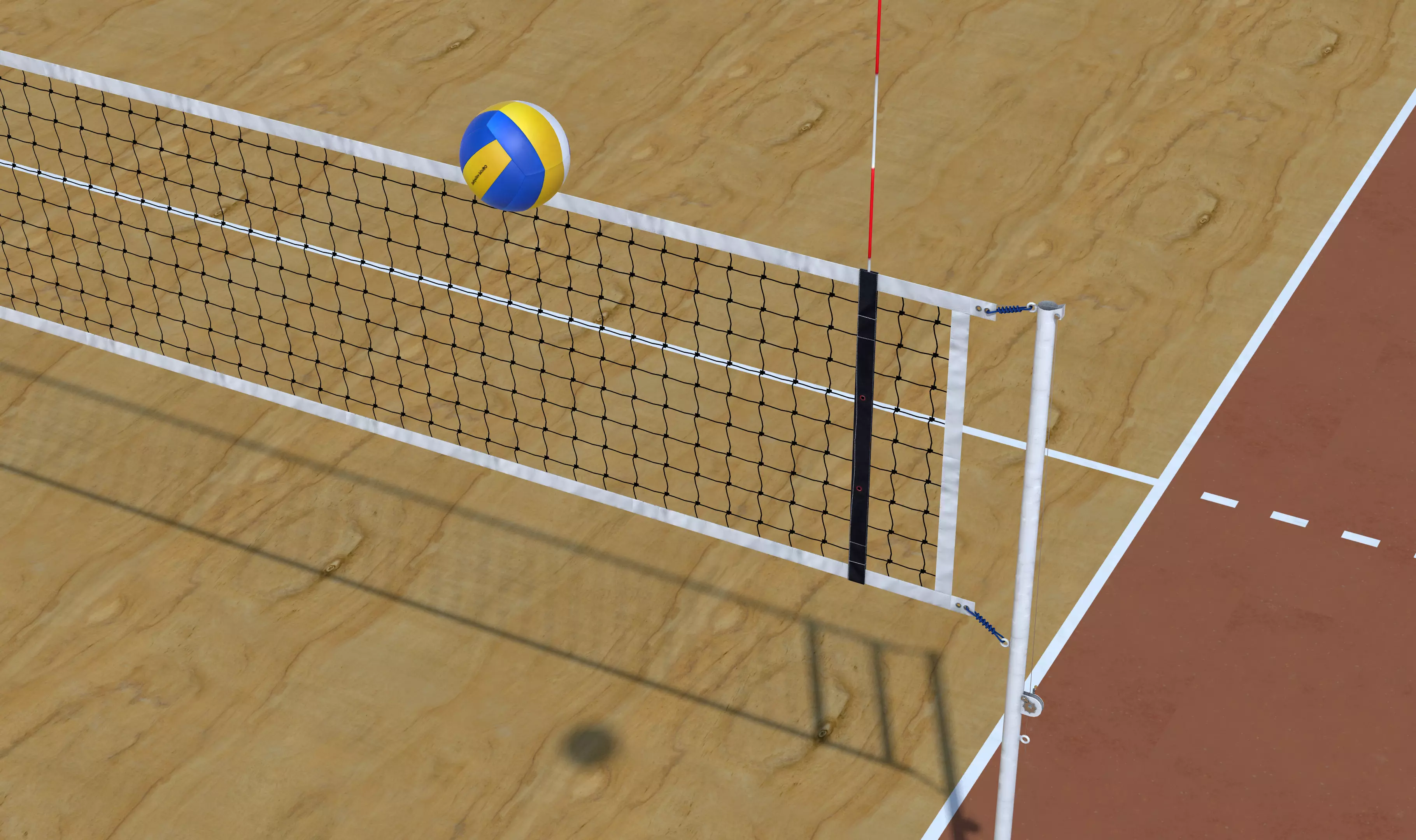 Volleyball Full 3D model