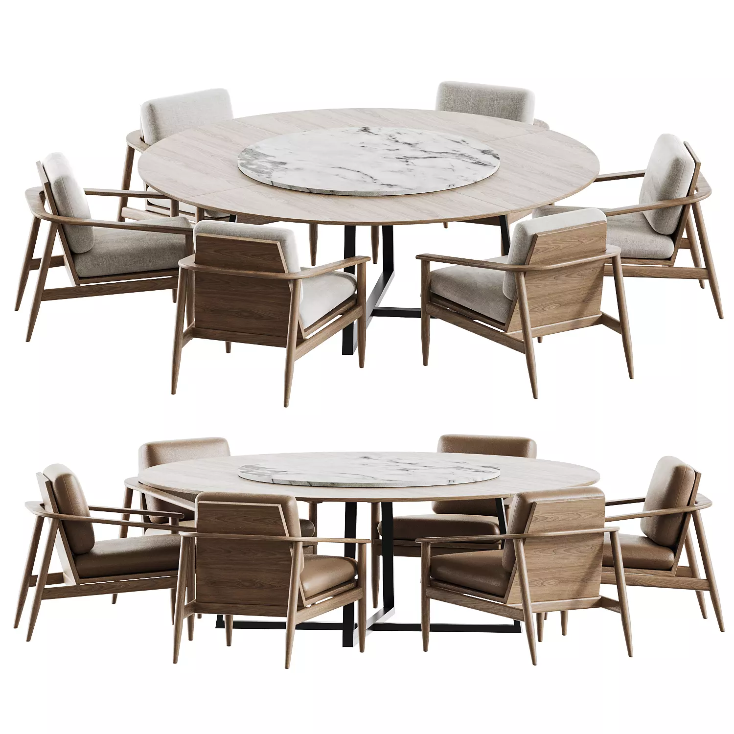 Dining set 19 3D model