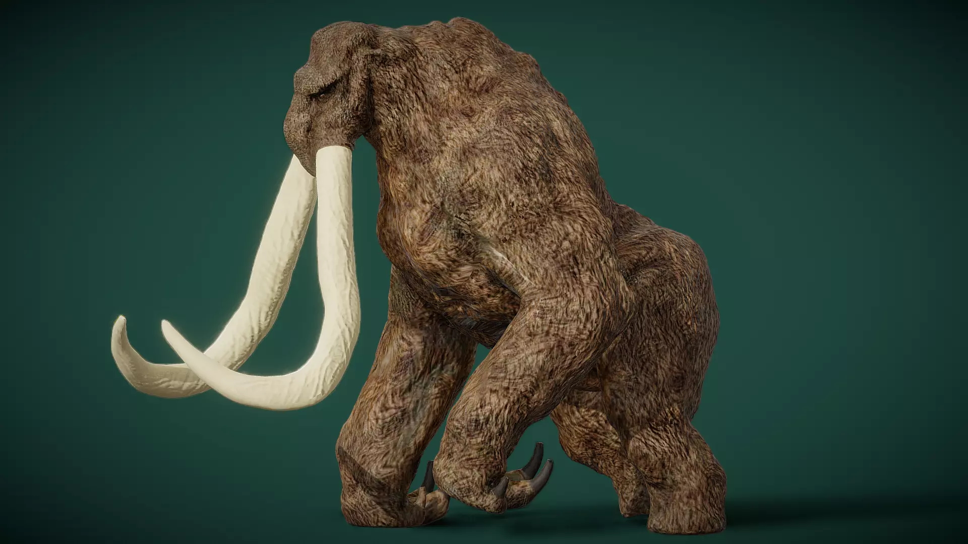 Animated Titanus Behemoth free Free low-poly 3D model