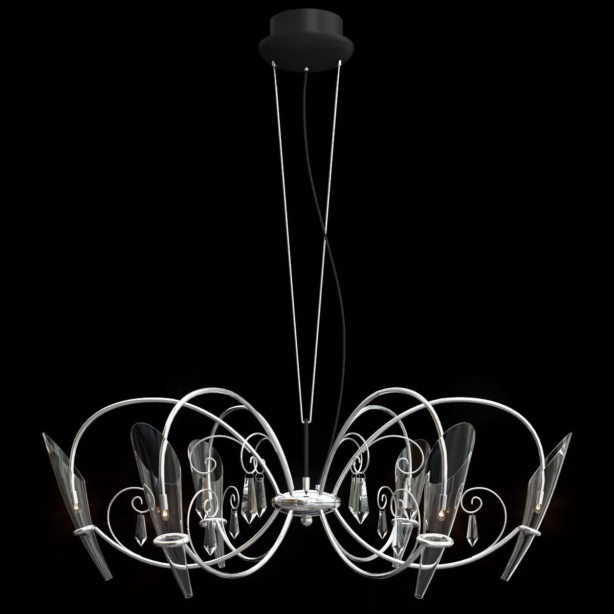 Lightstar pendant lamp 3D model