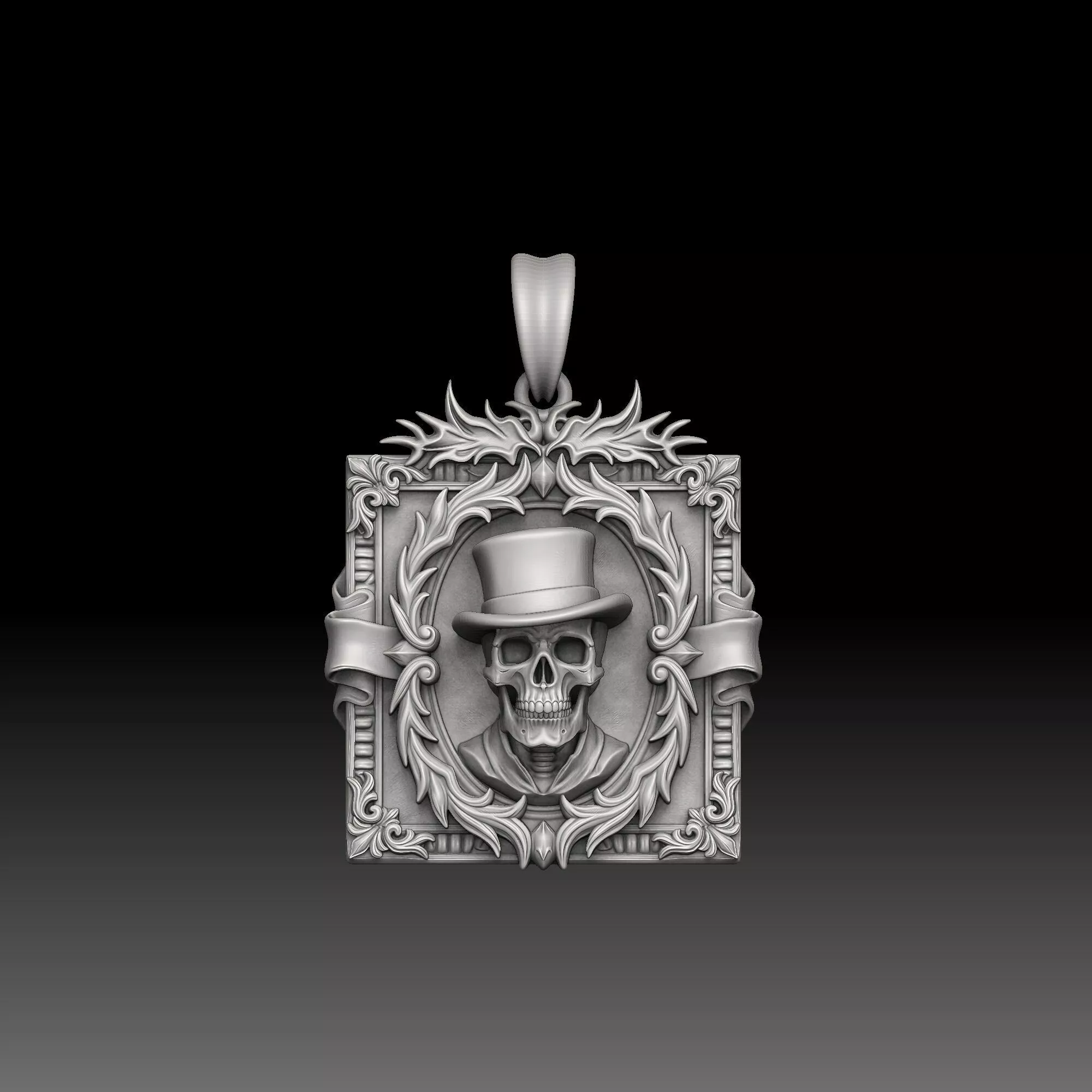 Flat Symbol Pendants- one inch pendant 3D print model