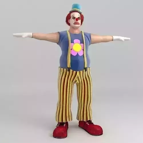 Bobby The Clown 3D model