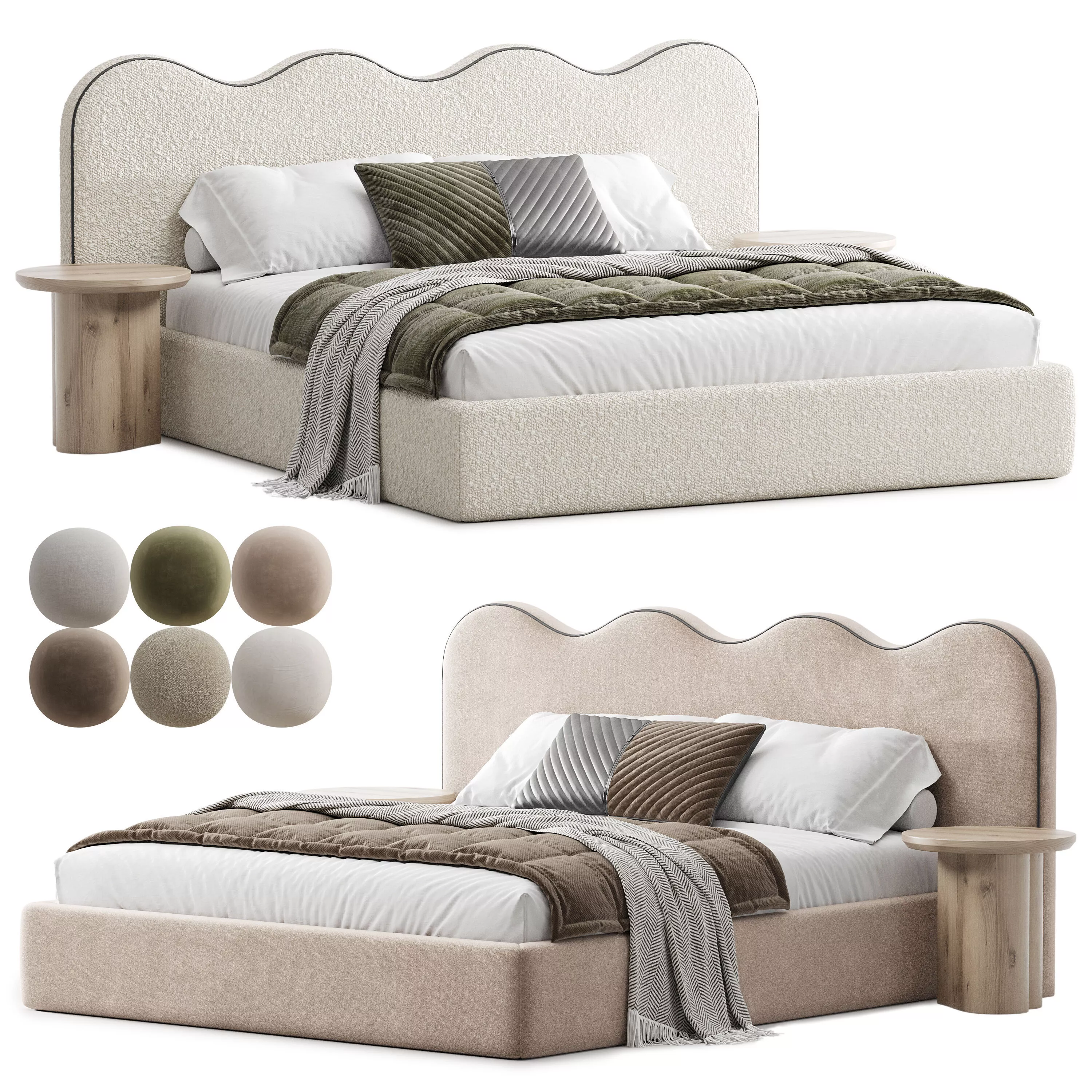 Beatrix McMullin bed 3D model