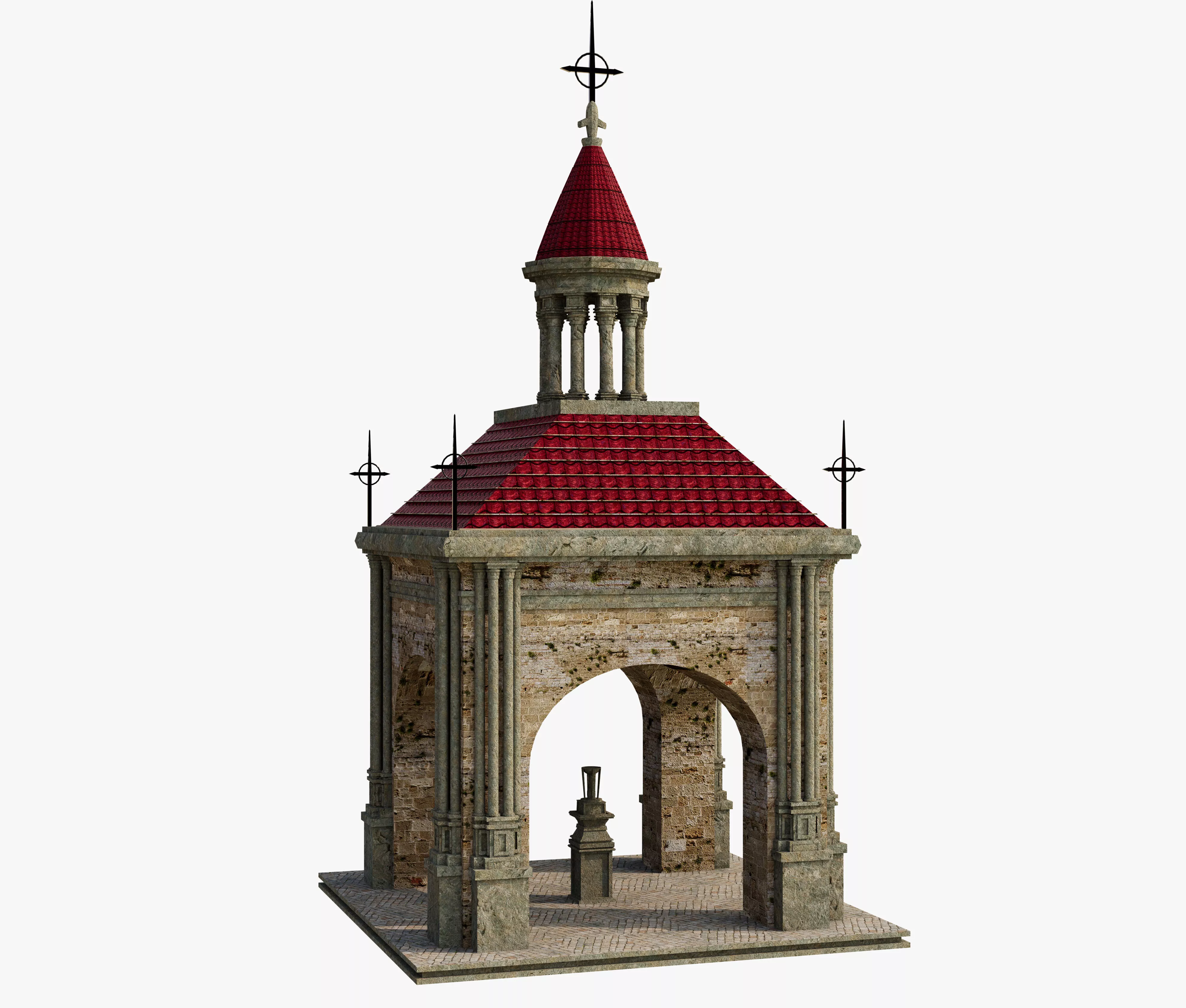 Fantasy Temple Free 3D model