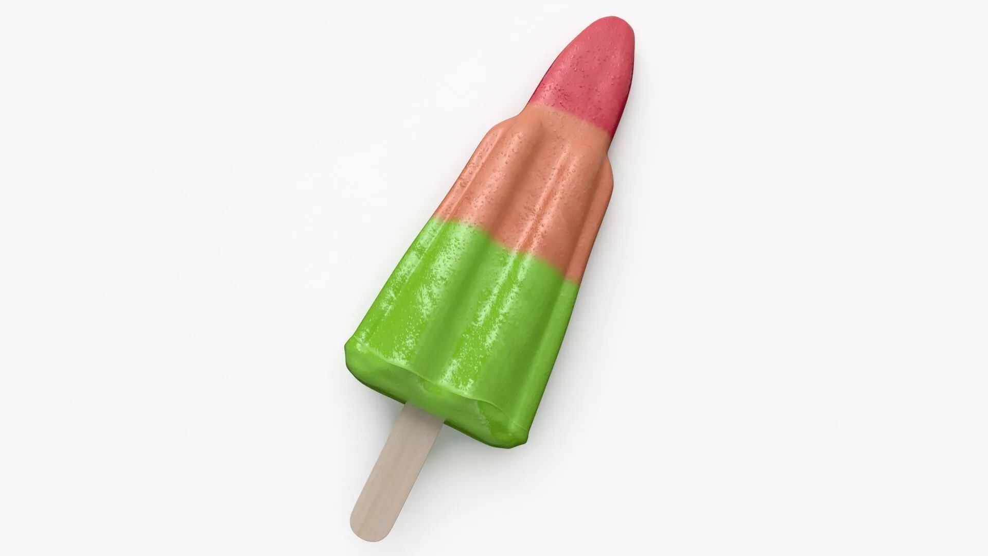 Multi Layered Ice Pop 3D model