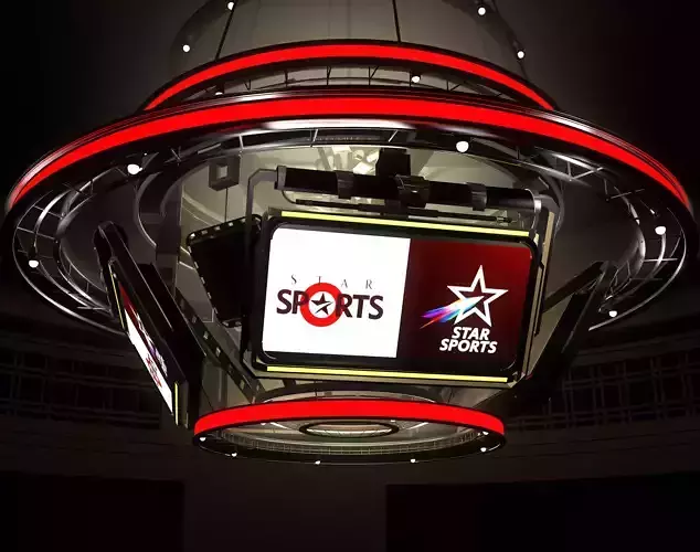 Scoreboard stadium led screen  3D model