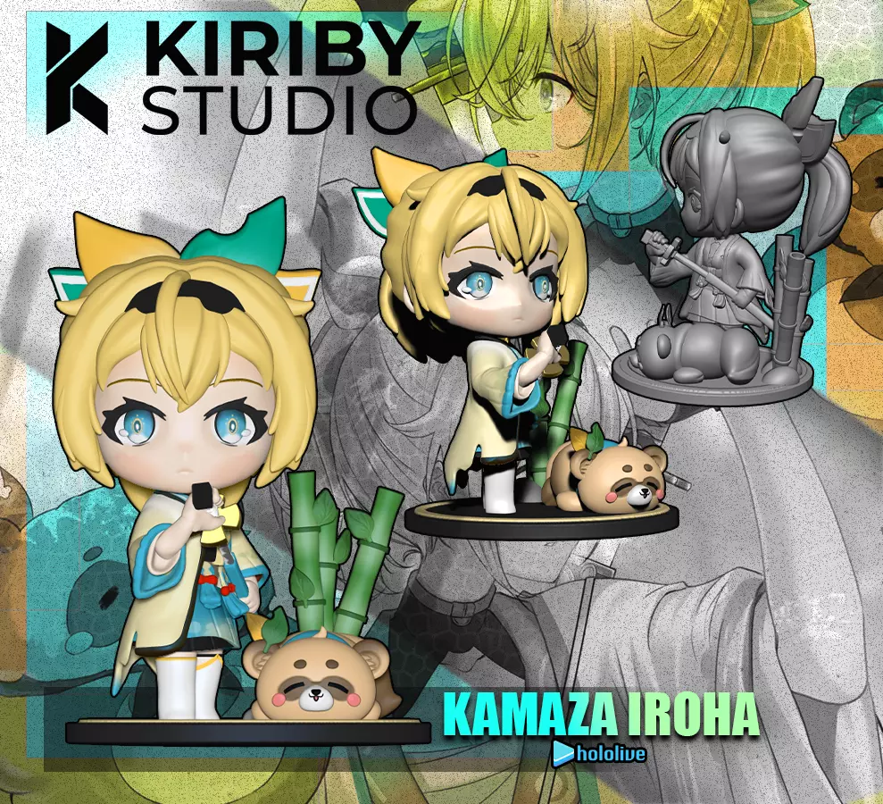 KAZAMA IROHA CHIBI 3D print model