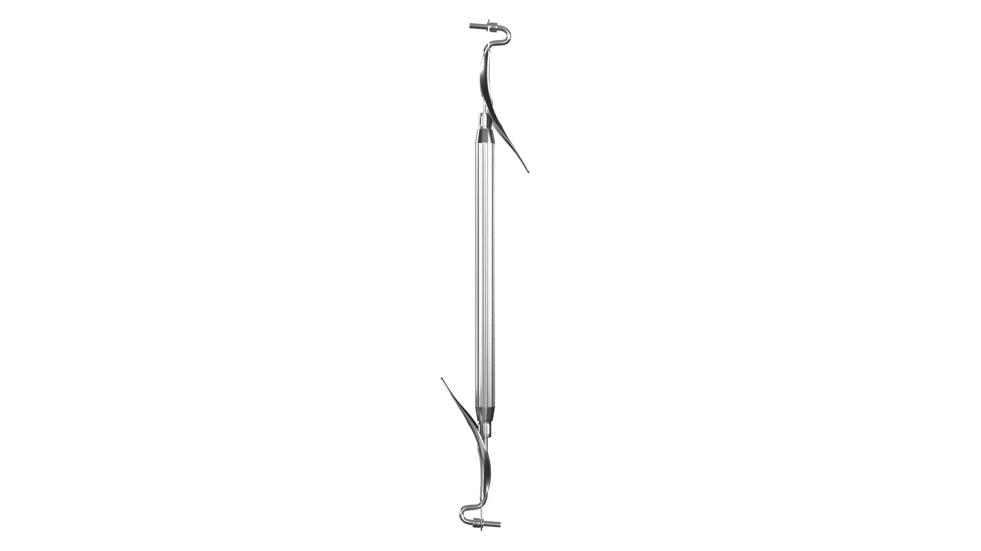 Amalgam Carrier Double Ended Surgical Dental Instrument PBR Low-poly 3D model