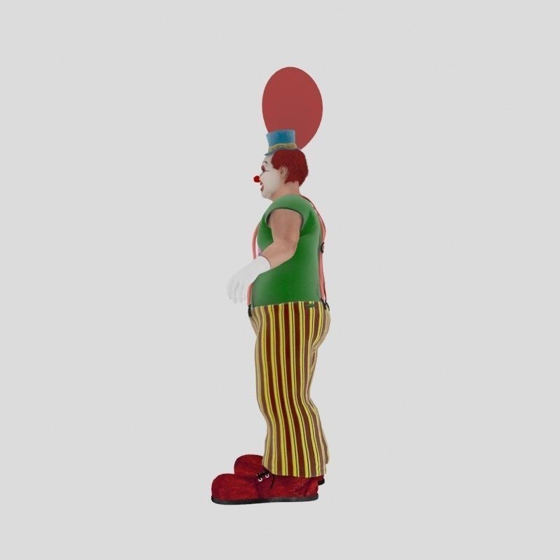 Bobby The Clown Pose 3D model_3
