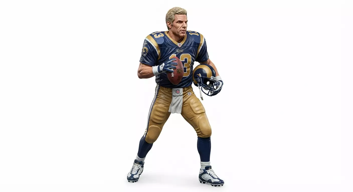 Rugby Action Champion Figure Elite Competitor 3D model
