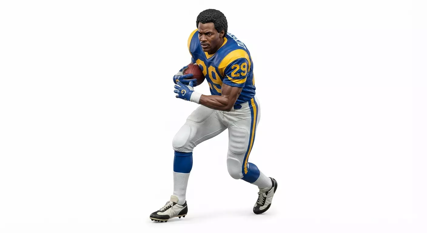 Rugby Center Figure Elite Athletic Competitor 3D model