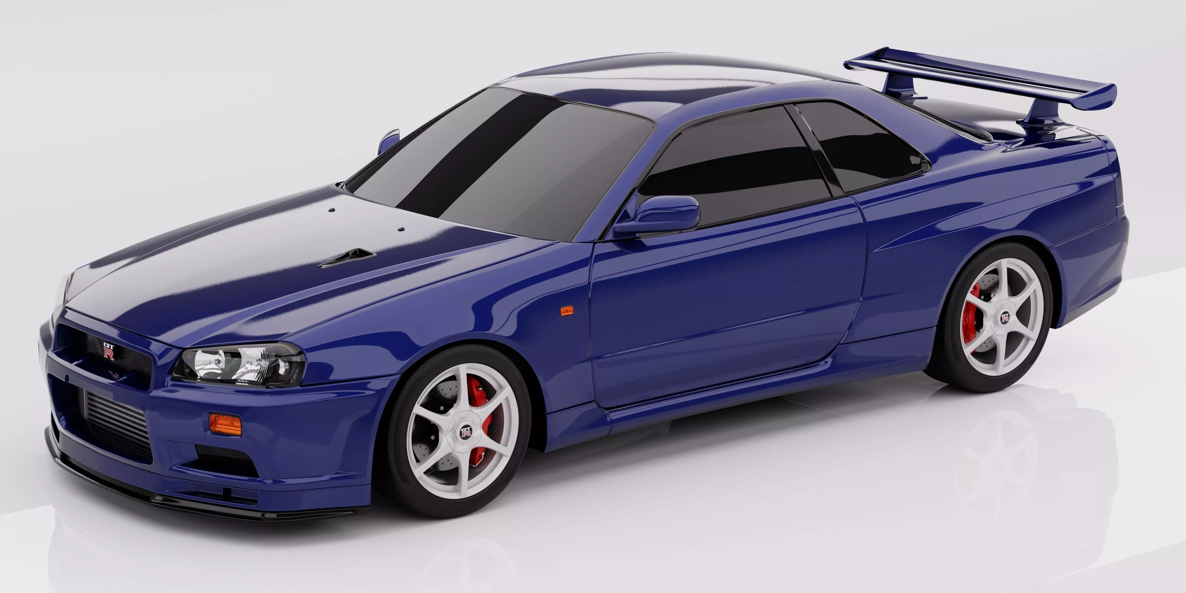 Nissan Skyline GT-R 3D model