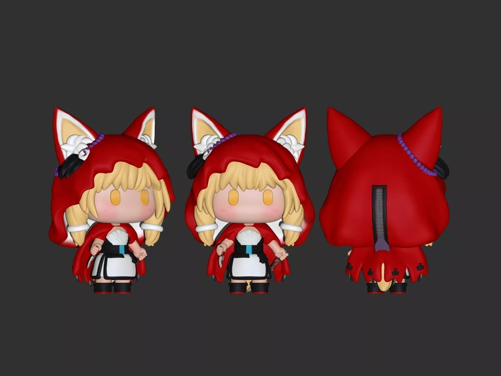 Rossi arknight endfield chibi figure 3D print model