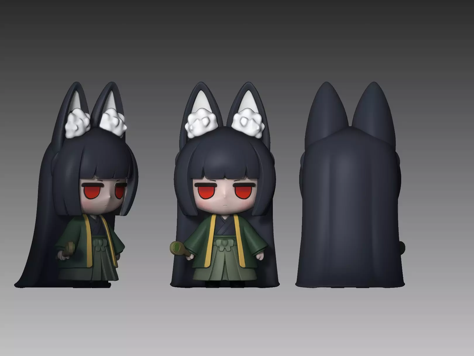 Hoshimi Miyabi zzz chibi macha 3D print model