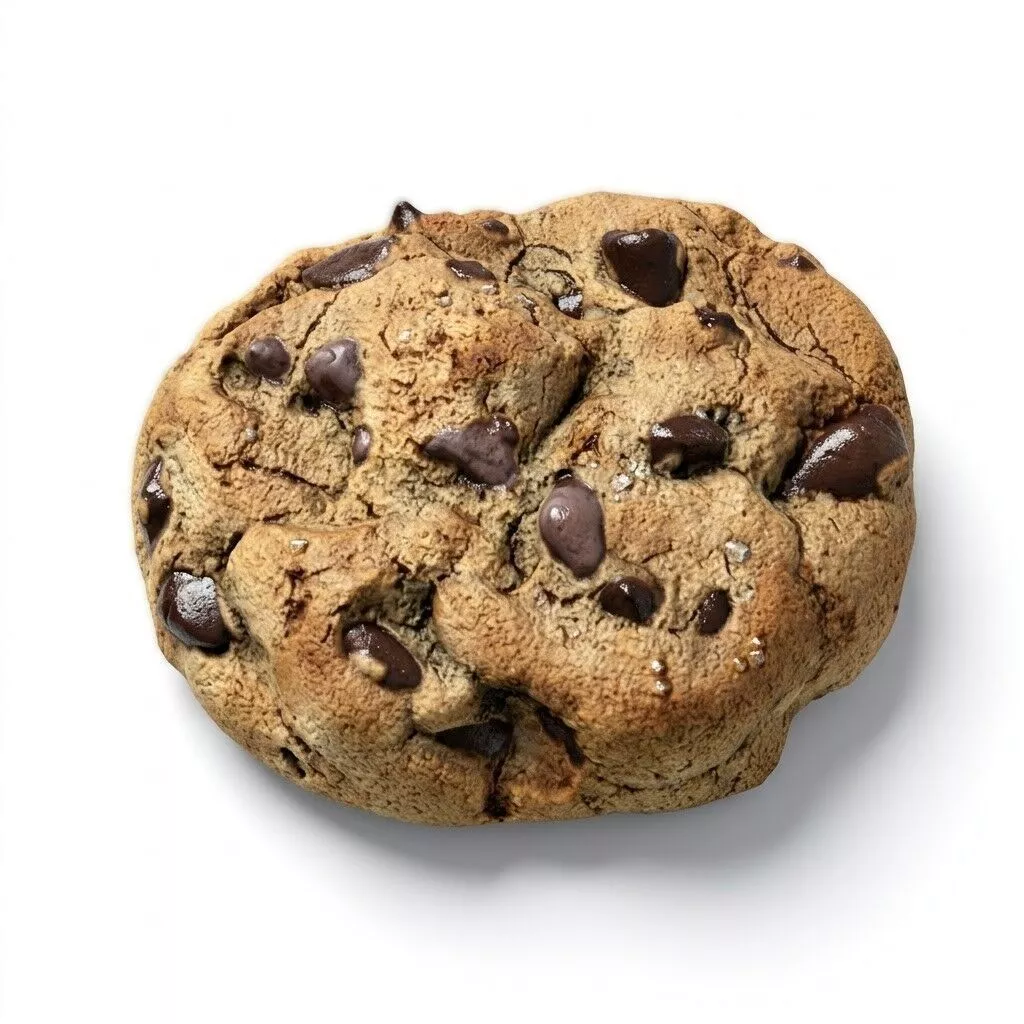 Realistic Chunky Chocolate Chip Cookie PBR Low-poly 3D model