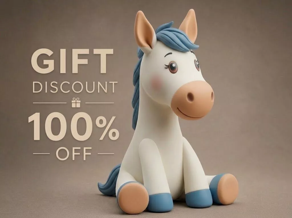 Horse 3D Printable Figurine Free 3D print model