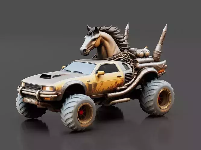 post apocalypse car 07
