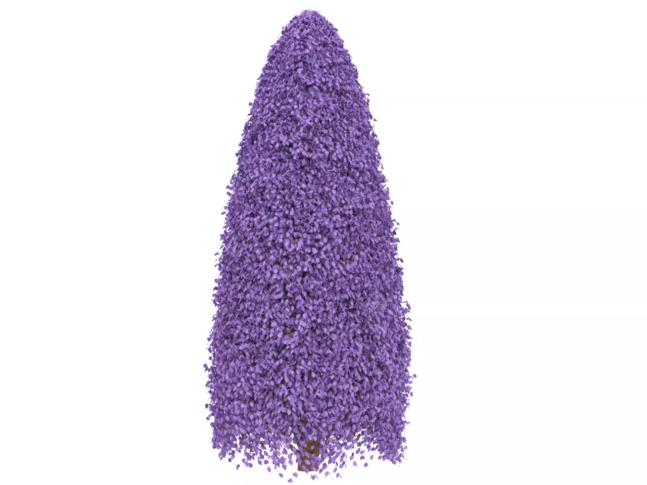 NMA Bush 002-4 Low-poly 3D model