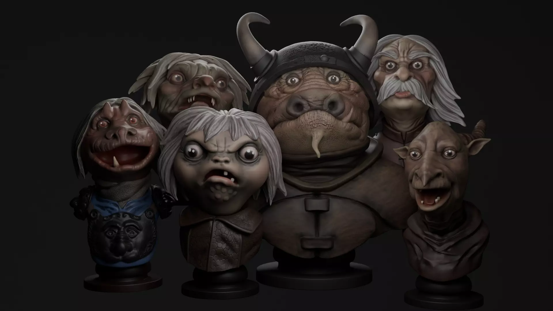 Labyrinth Goblin Collection 3D print model
