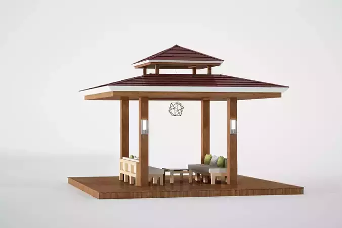 Modern gazebo