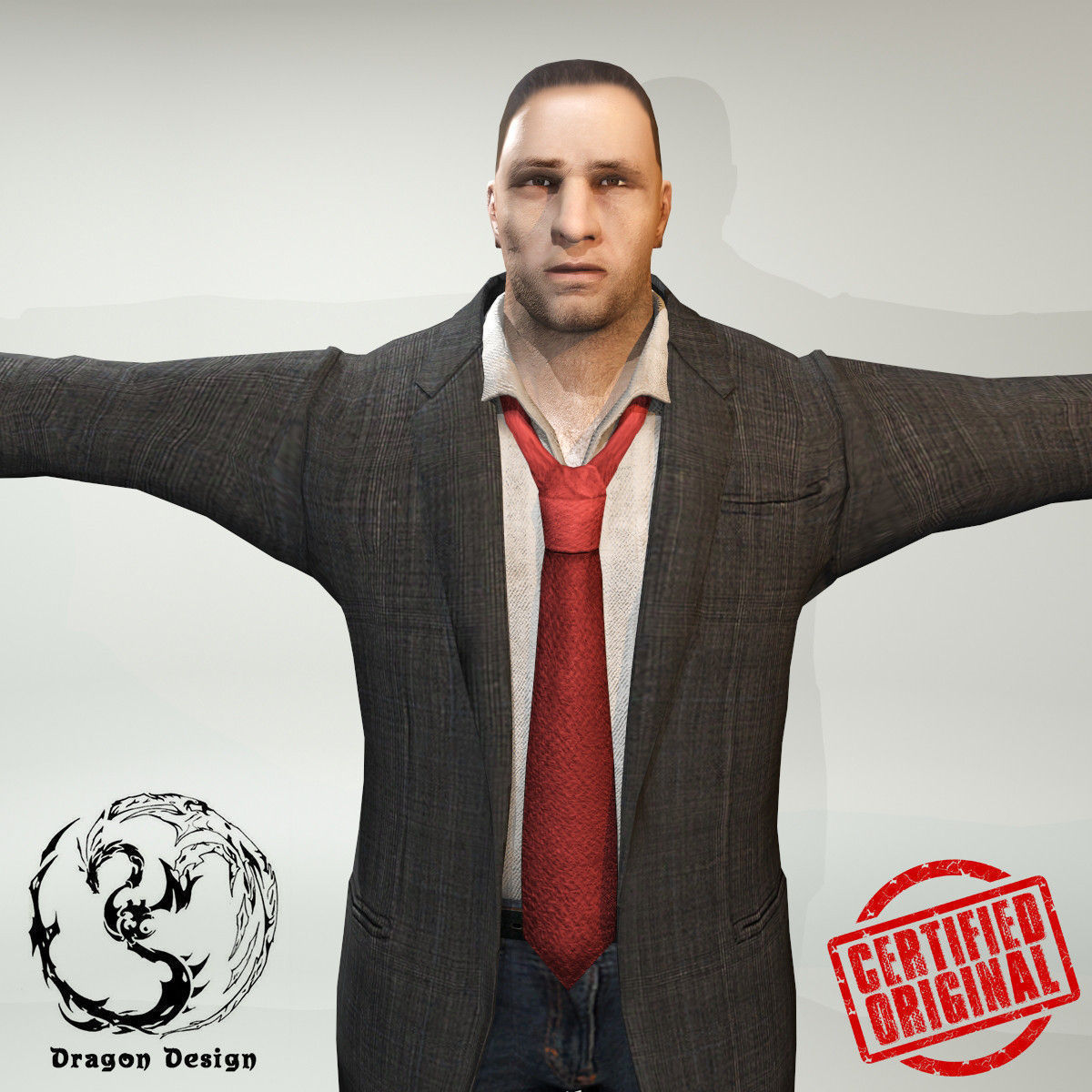 Low Poly Character Kit V2 Low-poly 3D model_5