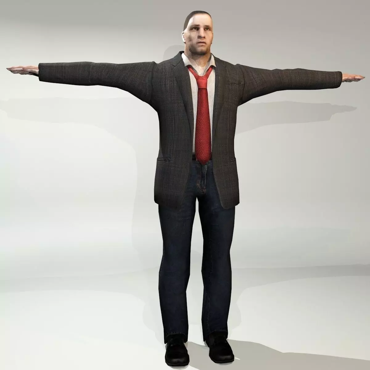 Low Poly Character Kit V2 Low-poly 3D model_0