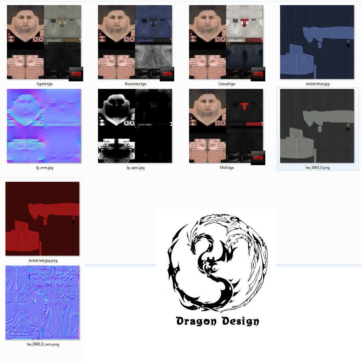 Low Poly Character Kit V2 Low-poly 3D model_10