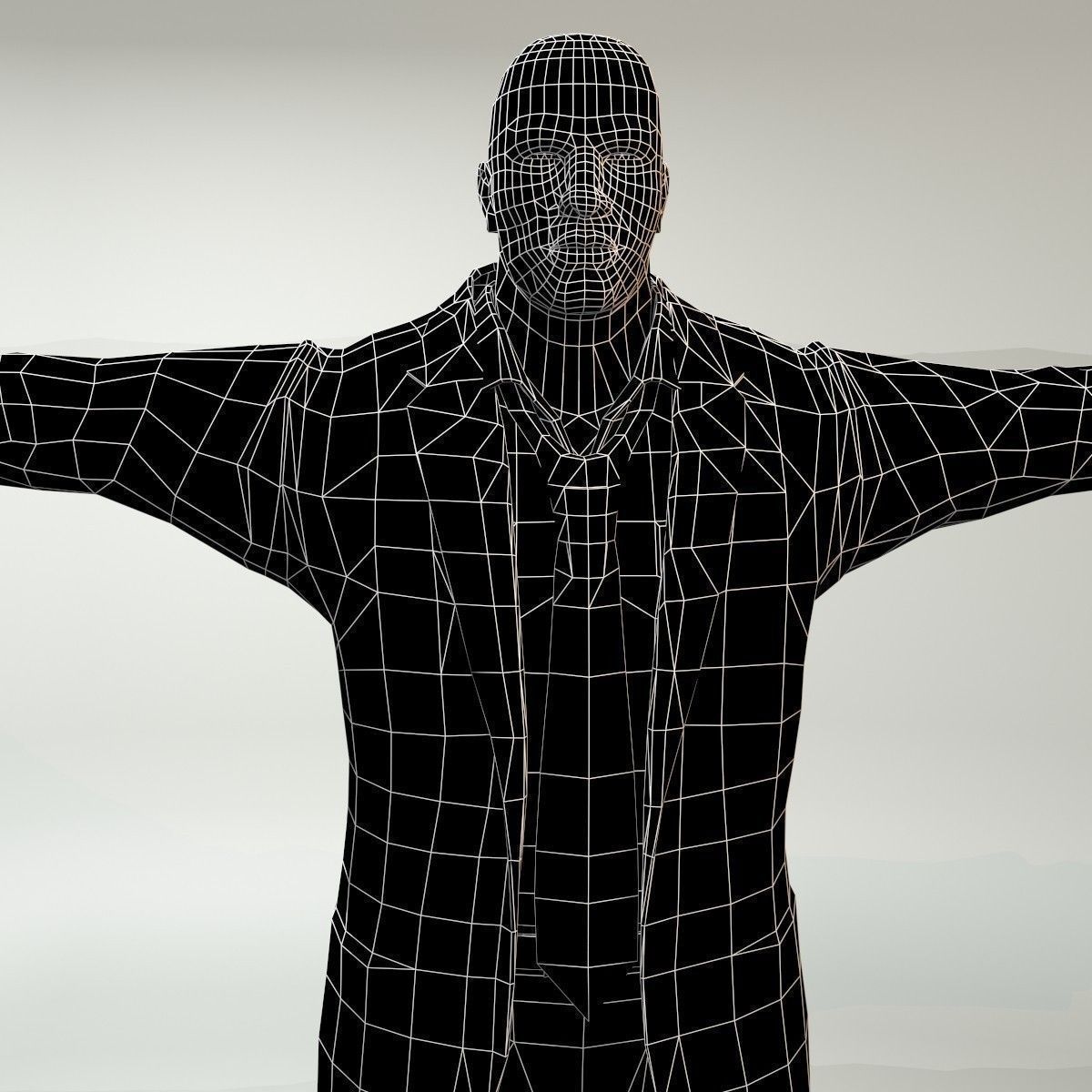 Low Poly Character Kit V2 Low-poly 3D model_9