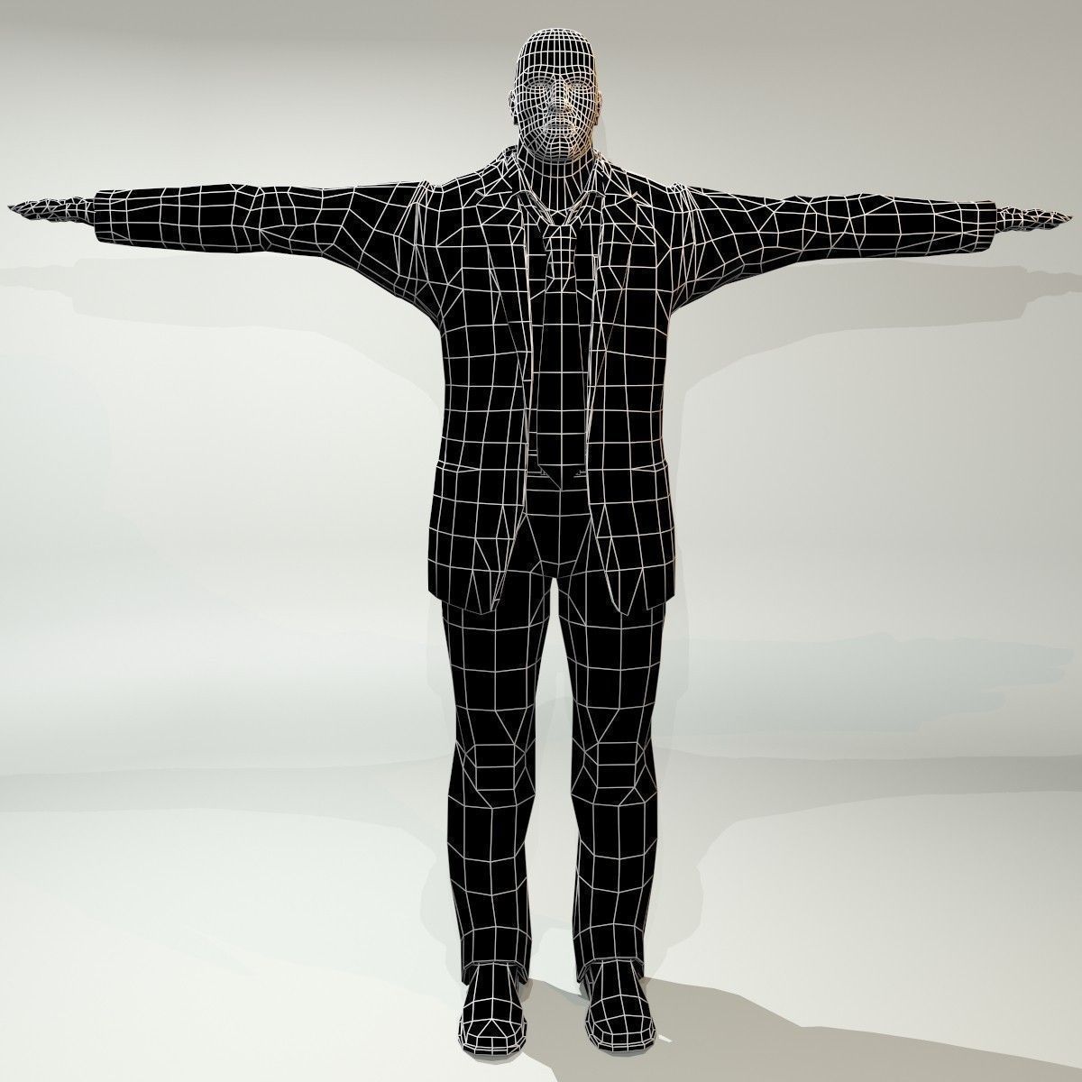 Low Poly Character Kit V2 Low-poly 3D model_7