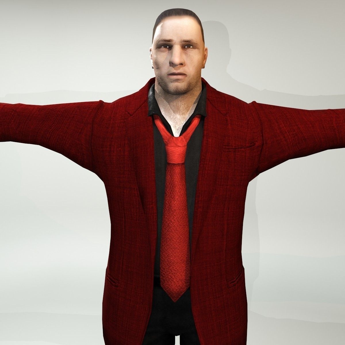 Low Poly Character Kit V2 Low-poly 3D model_2