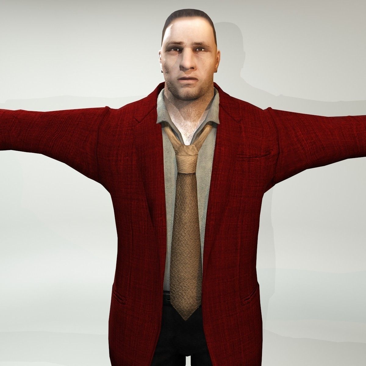 Low Poly Character Kit V2 Low-poly 3D model_3