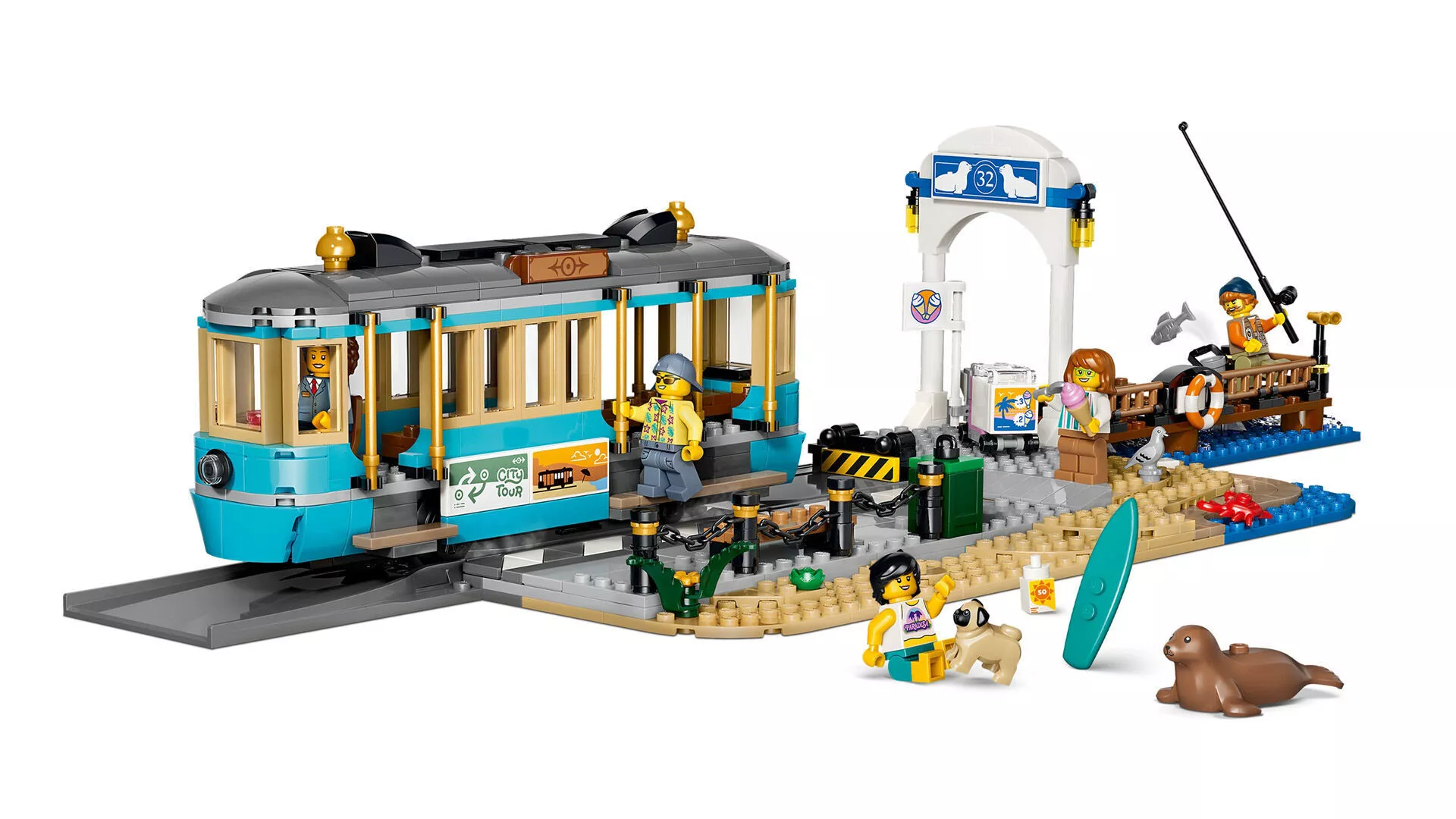 TwindBricks3D - 60506 Classic Beach Tram 3D print model