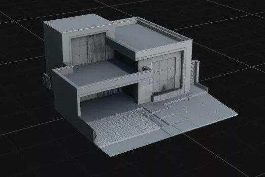 CASA MODERNA 3D print model