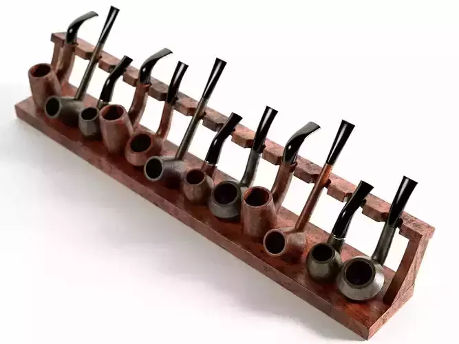 Set of Pipes on Stand