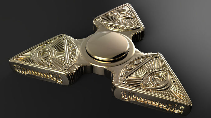 Premium spinner  ILLUMINATI 3D print model