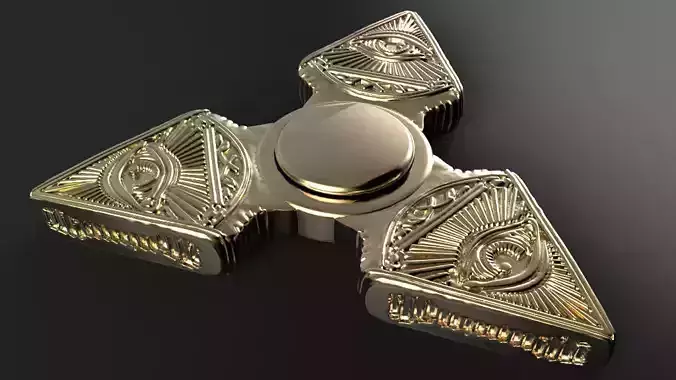 Premium spinner  ILLUMINATI 3D print model