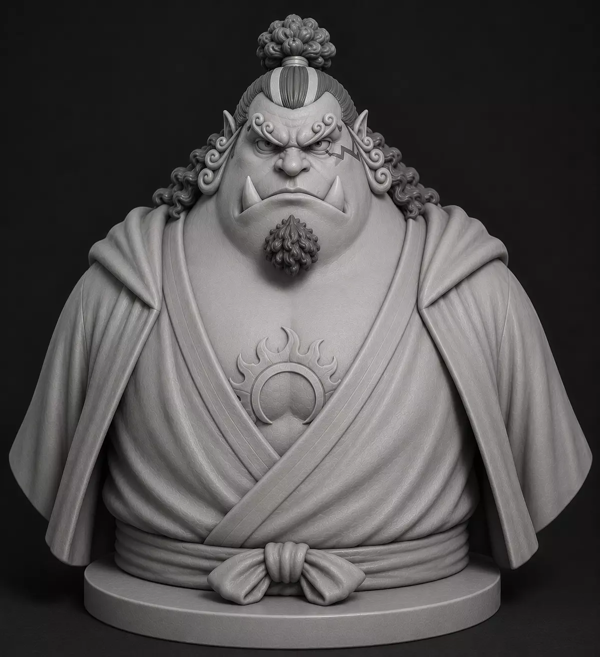 Jinbe Bust - One Piece - Anime Lover Gift 3D print model