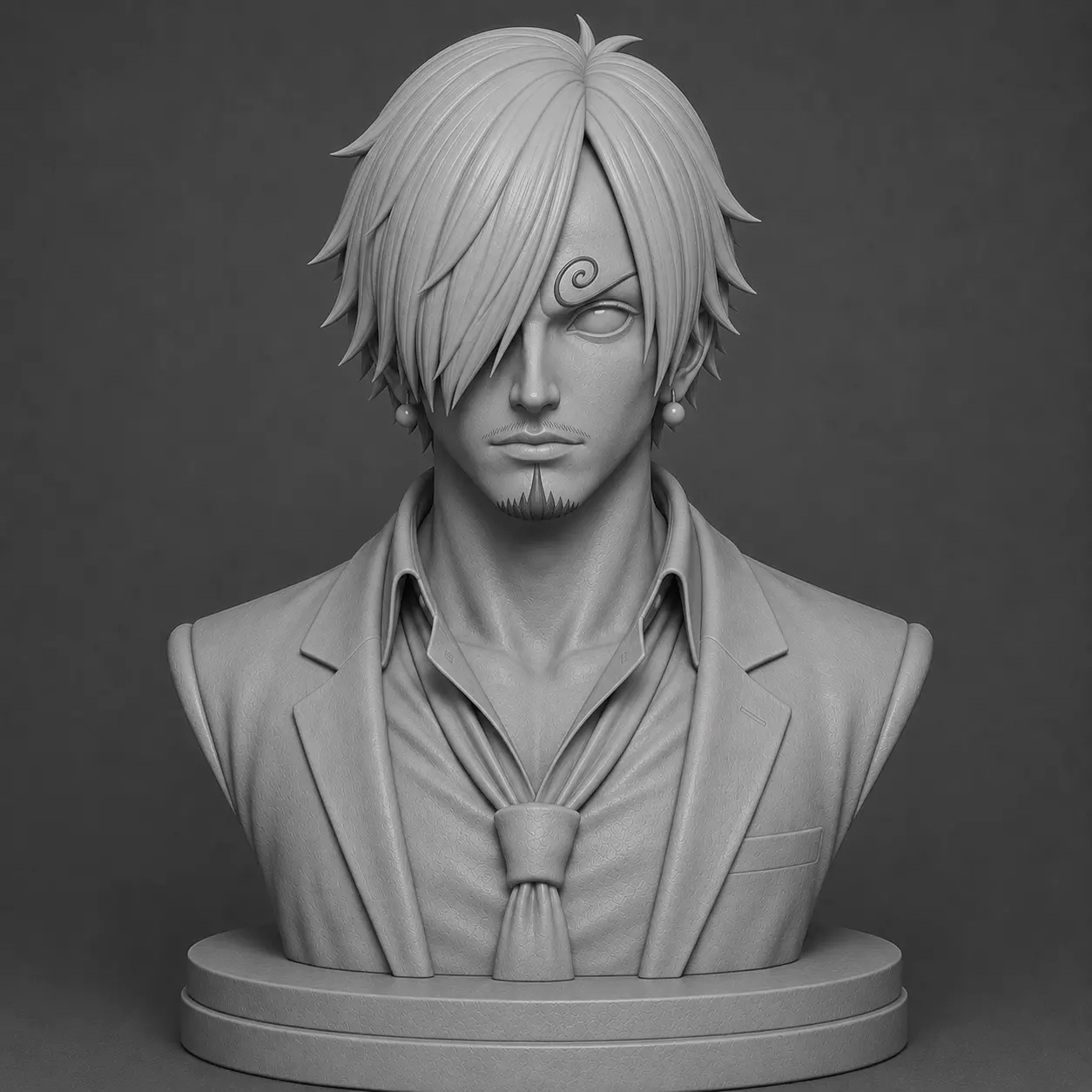 Sanji Bust - One Piece - Anime Lover Gift 3D print model