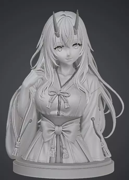Shuna Bust - Rimuru Slime - Anime Lover Gift 3D print model