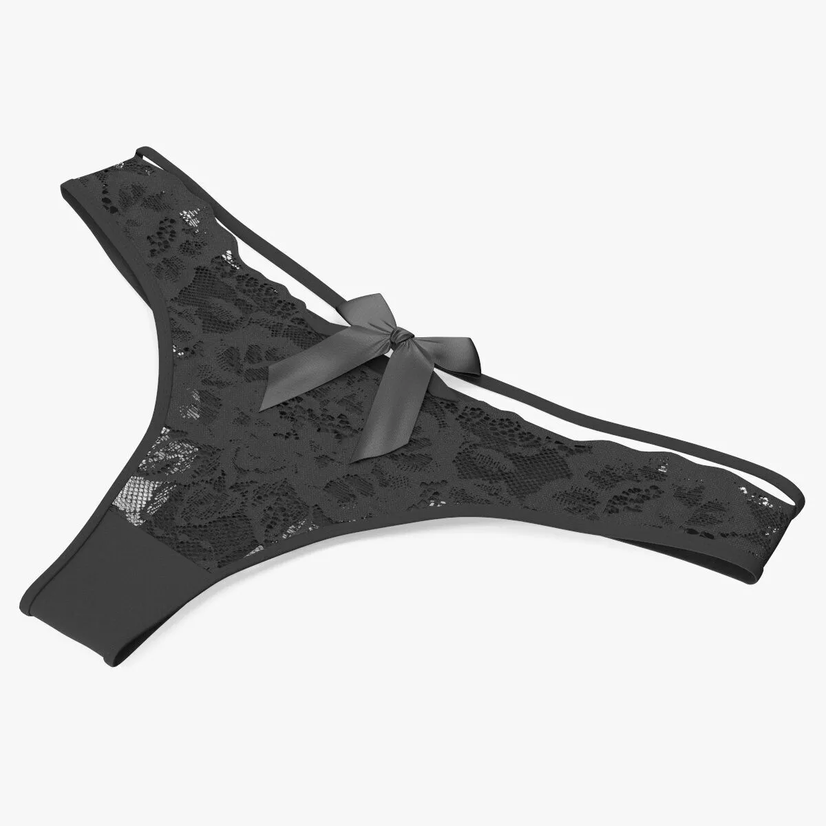 Lace G-String Panties 3D model